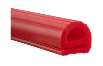 Imagem de PERFIL DE SILICONE EM E PARA PORTA DE FORNOS TURBO METRO